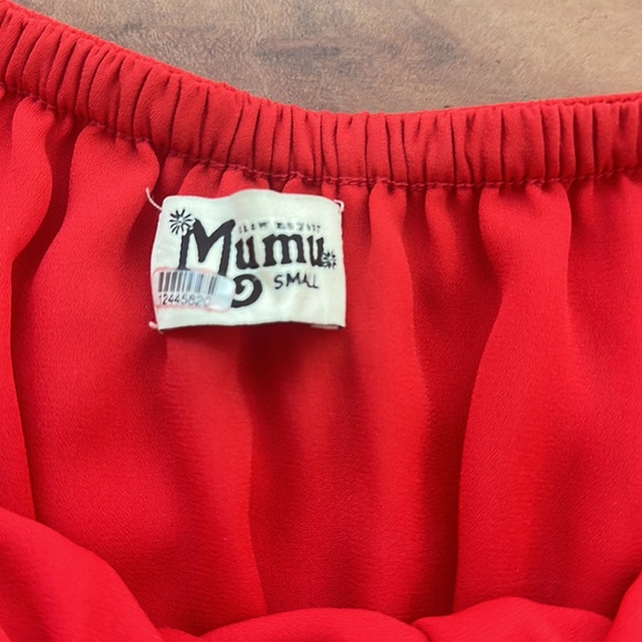 Show me your Mumu red romper - Picture 5 of 6